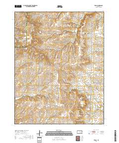 Thrall 2018 topographic map thumbnail