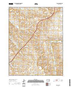 Thrall NW 2018 topographic map thumbnail