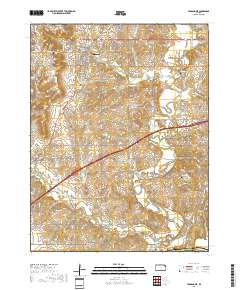 Tonganoxie 2018 topographic map thumbnail