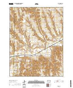 Traer 2018 topographic map thumbnail