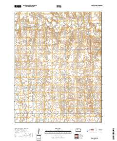Trego Center 2018 topographic map thumbnail