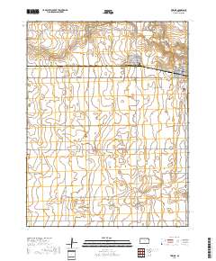 Tribune 2018 topographic map thumbnail
