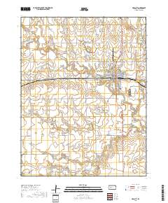 Ness City 2018 topographic map thumbnail