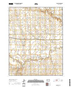 Ness City NE 2018 topographic map thumbnail