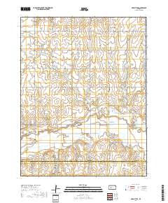 Ness City SE 2018 topographic map thumbnail