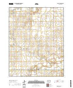 Ness City SW 2018 topographic map thumbnail