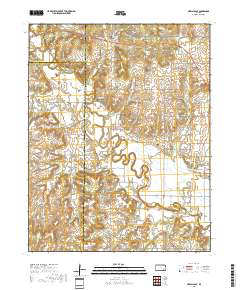 New Albany 2018 topographic map thumbnail