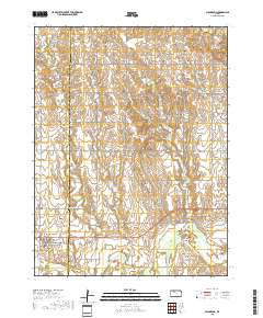 Nicodemus 2018 topographic map thumbnail