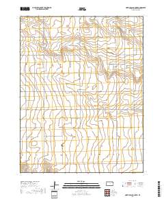 North of Sand Creek 2018 topographic map thumbnail