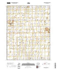North of Satanta 2018 topographic map thumbnail