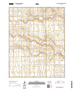 North of Shirley Creek 2018 topographic map thumbnail