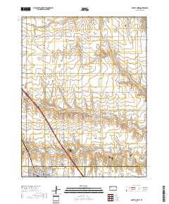 Oakley North 2018 topographic map thumbnail