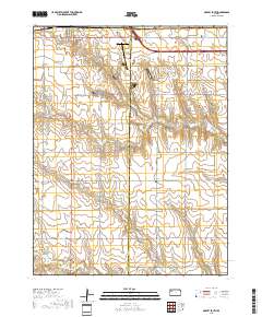Oakley South 2018 topographic map thumbnail