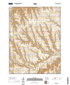 Oberlin SW 2018 topographic map thumbnail
