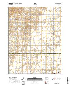 Offerle NW 2018 topographic map thumbnail