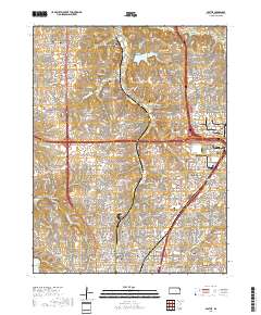 Olathe 2018 topographic map thumbnail