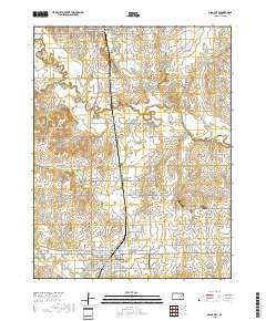 Osage City 2018 topographic map thumbnail