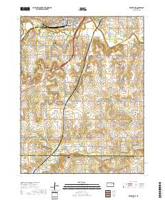 Osawatomie 2018 topographic map thumbnail