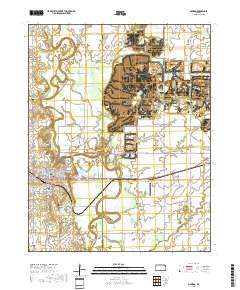 Oswego 2018 topographic map thumbnail