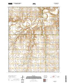 Otis NE 2018 topographic map thumbnail