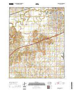 Ottawa South 2018 topographic map thumbnail