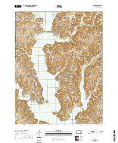 Ozawkie 2018 topographic map thumbnail