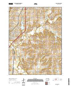 Paola East 2018 topographic map thumbnail