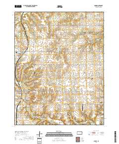 Parker 2018 topographic map thumbnail
