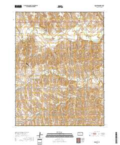 Penokee 2018 topographic map thumbnail