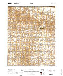 Pierceville SW 2018 topographic map thumbnail