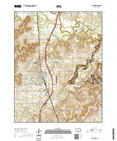 Pleasanton 2018 topographic map thumbnail