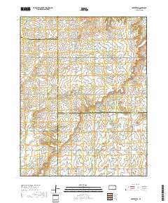 Porterville 2018 topographic map thumbnail