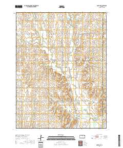 Portis NE 2018 topographic map thumbnail