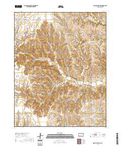 Proffitt Lake NW 2018 topographic map thumbnail
