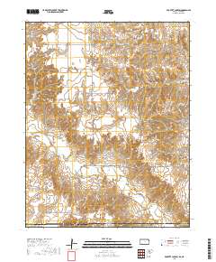 Proffitt Lake SW 2018 topographic map thumbnail