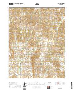 Pump Creek 2018 topographic map thumbnail