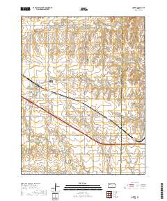 Quinter 2018 topographic map thumbnail
