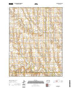 Quinter NW 2018 topographic map thumbnail