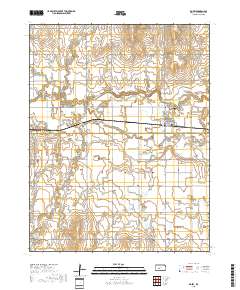 Rozel 2018 topographic map thumbnail