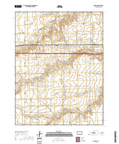 Ruleton 2018 topographic map thumbnail