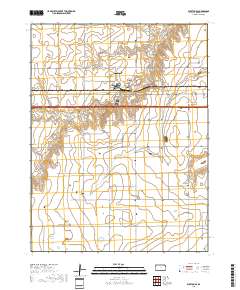 Ruleton SE 2018 topographic map thumbnail