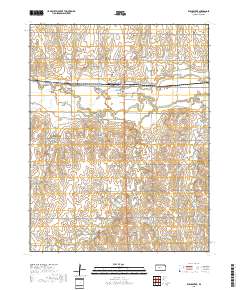 Rush Center 2018 topographic map thumbnail