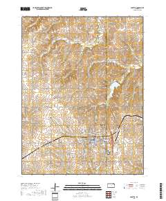 Sabetha 2018 topographic map thumbnail