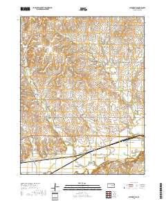 Saffordville 2018 topographic map thumbnail