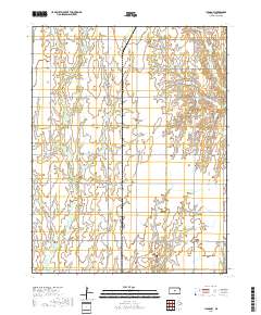 Lyons NW 2018 topographic map thumbnail