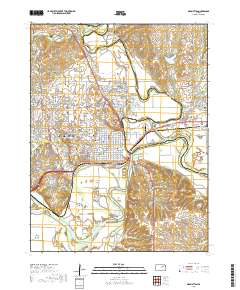 Manhattan 2018 topographic map thumbnail