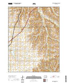 Matfield Green SE 2018 topographic map thumbnail