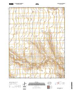 Mattox Draw NE 2018 topographic map thumbnail