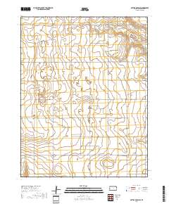Mattox Draw SW 2018 topographic map thumbnail