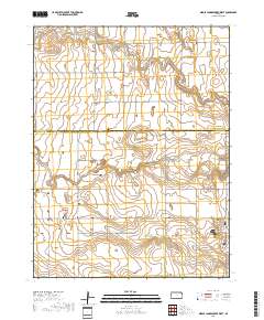 Middle Ladder Creek West 2018 topographic map thumbnail